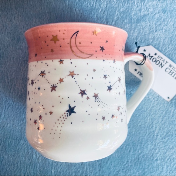 Stay Wild Moon Child Celestial Moon Star Constellation Mug 18oz NWT - Picture 1 of 6